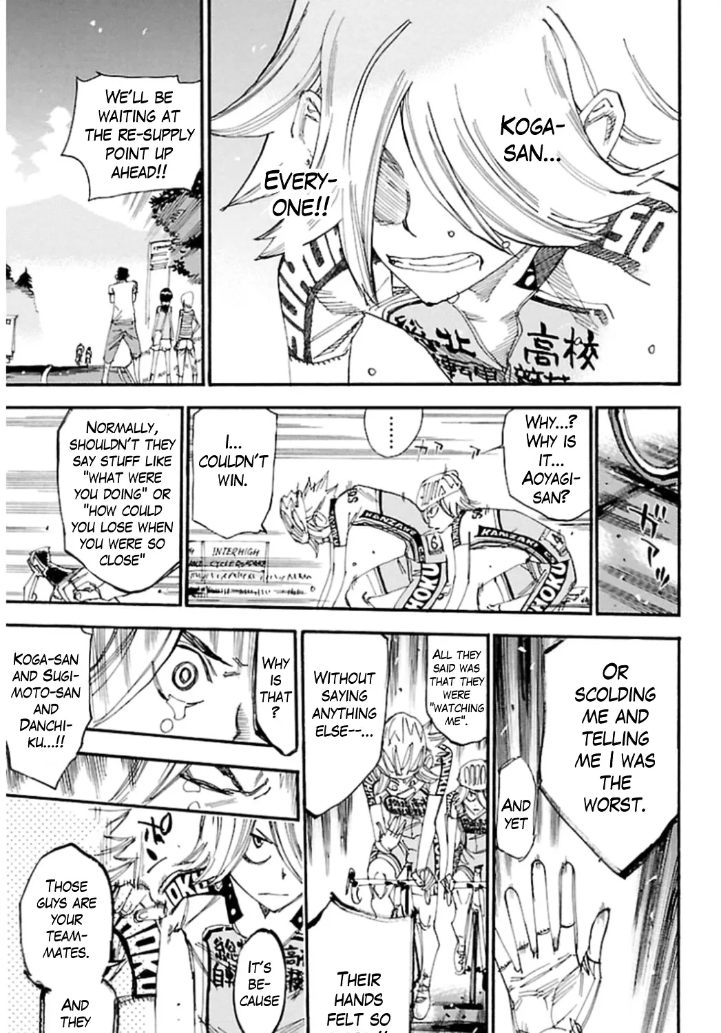 Yowamushi Pedal Zinmanga X Chapter 314 Page 19