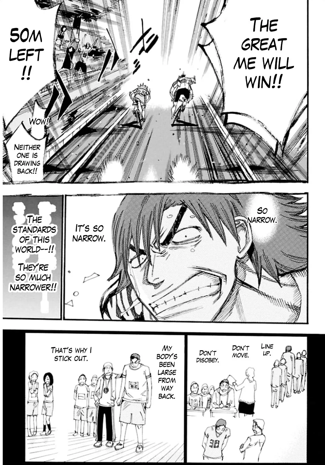 Yowamushi Pedal Zinmanga X Chapter 312 Page 17