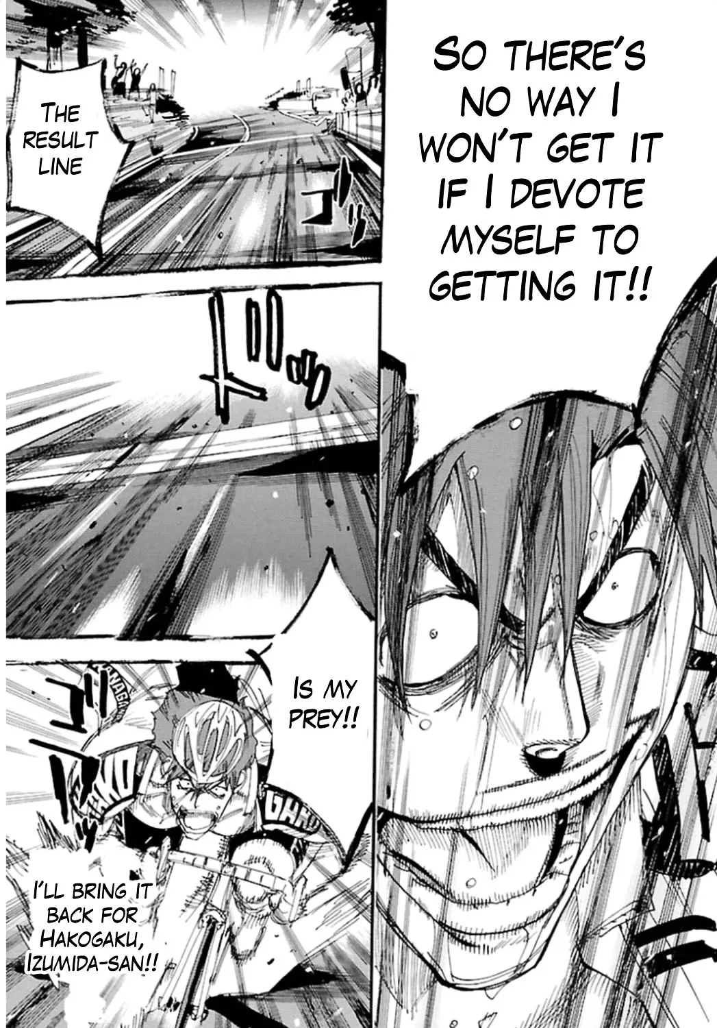 Yowamushi Pedal Zinmanga X Chapter 312 Page 21
