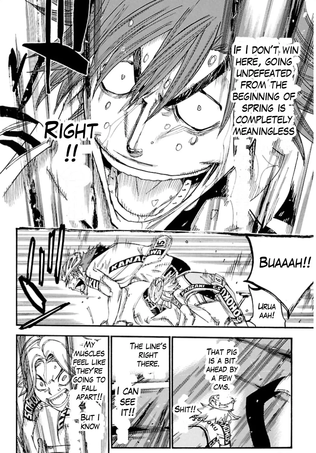 Yowamushi Pedal Zinmanga X Chapter 312 Page 35