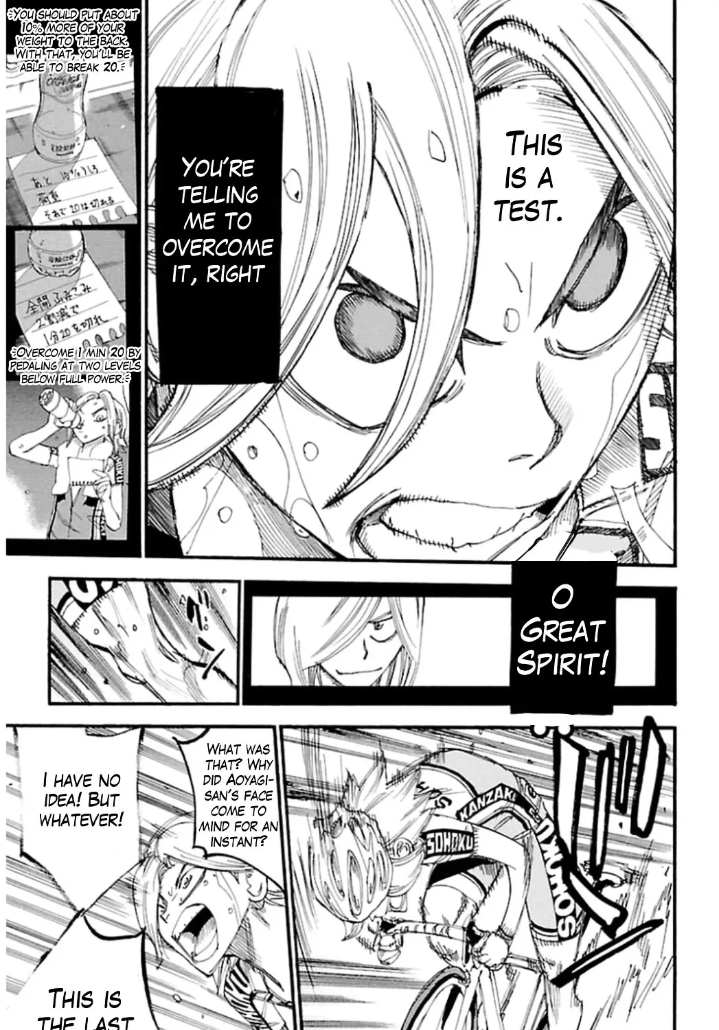 Yowamushi Pedal Zinmanga X Chapter 312 Page 37
