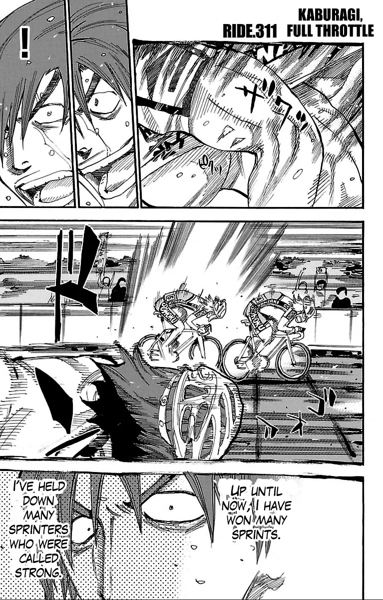 Yowamushi Pedal Zinmanga X Chapter 311 Page 1