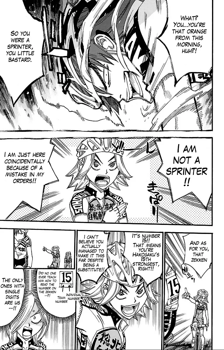 Yowamushi Pedal Zinmanga X Chapter 305 Page 11