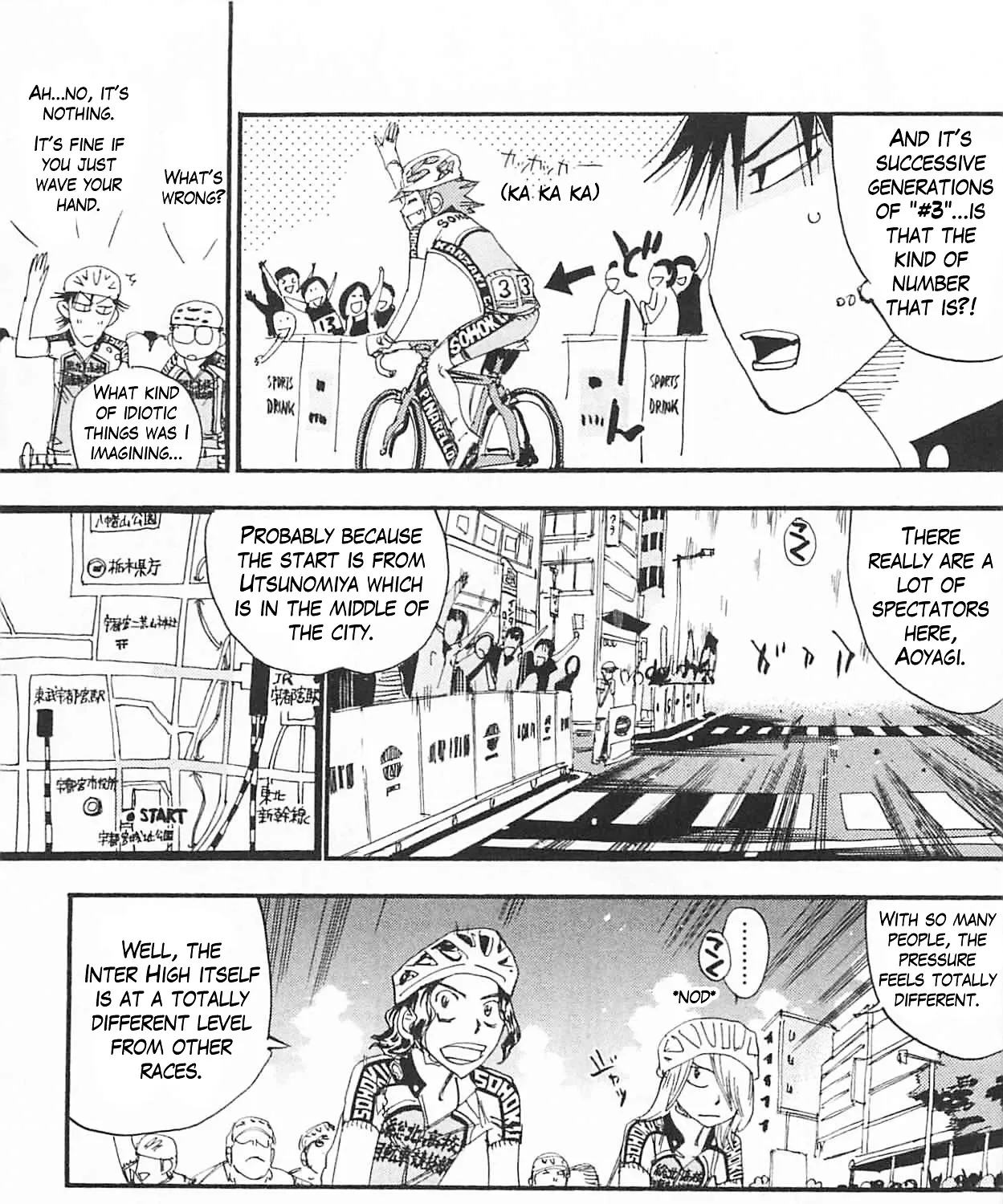 Yowamushi Pedal Zinmanga X Chapter 301 Page 17
