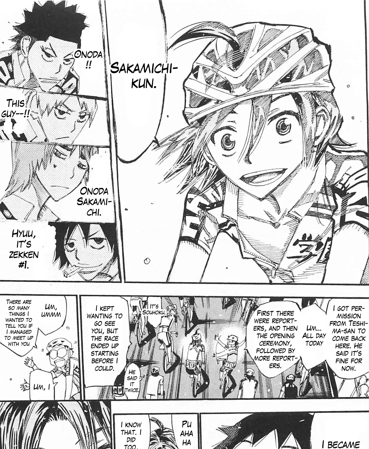 Yowamushi Pedal Zinmanga X Chapter 301 Page 33