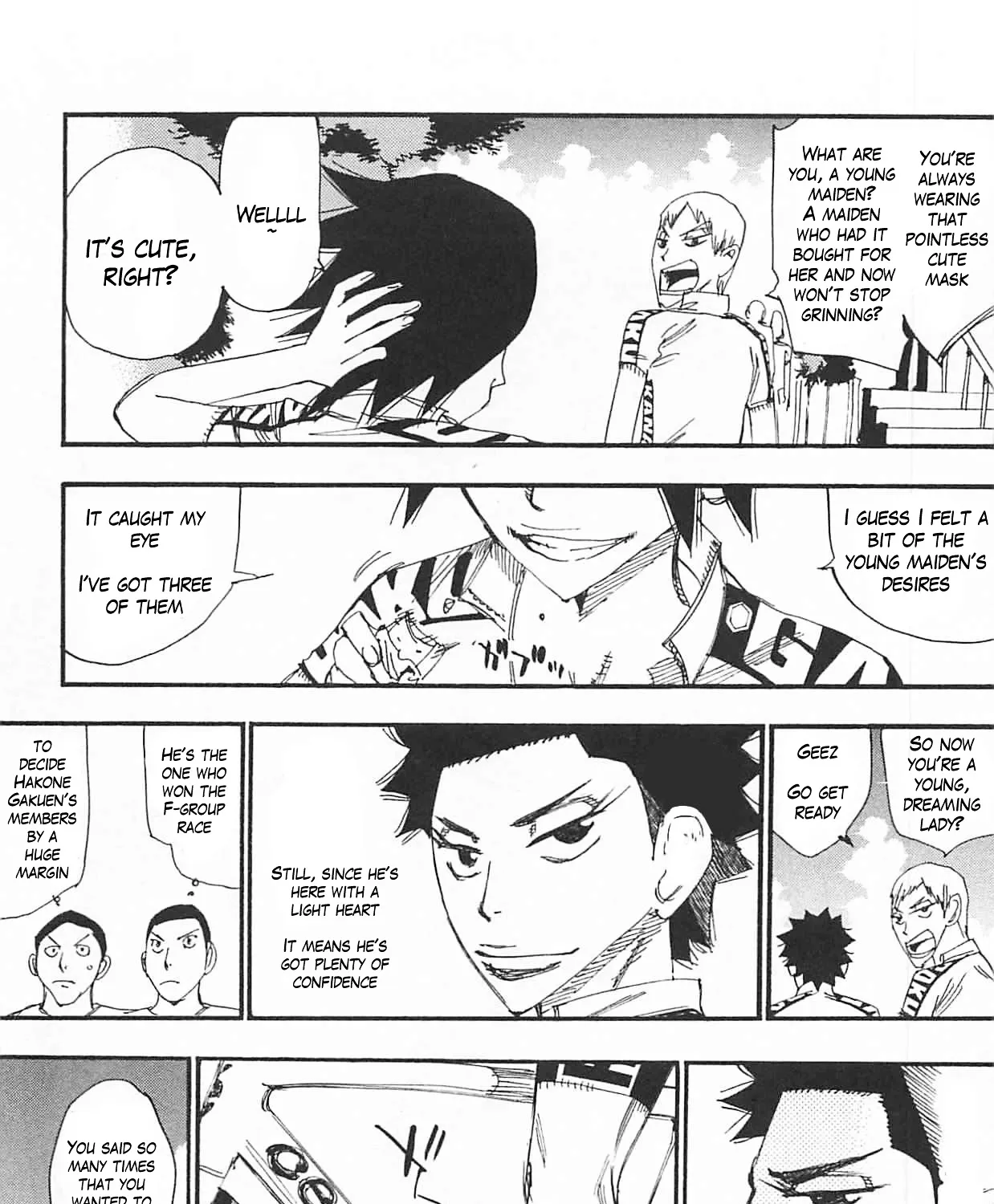 Yowamushi Pedal Zinmanga X Chapter 299 Page 33