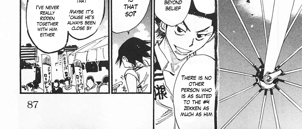 Yowamushi Pedal Zinmanga X Chapter 299 Page 38
