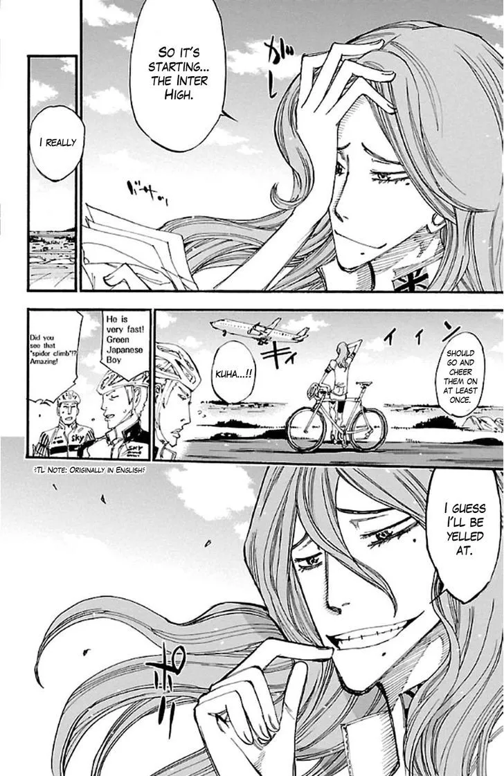 Yowamushi Pedal Zinmanga X Chapter 294 Page 30