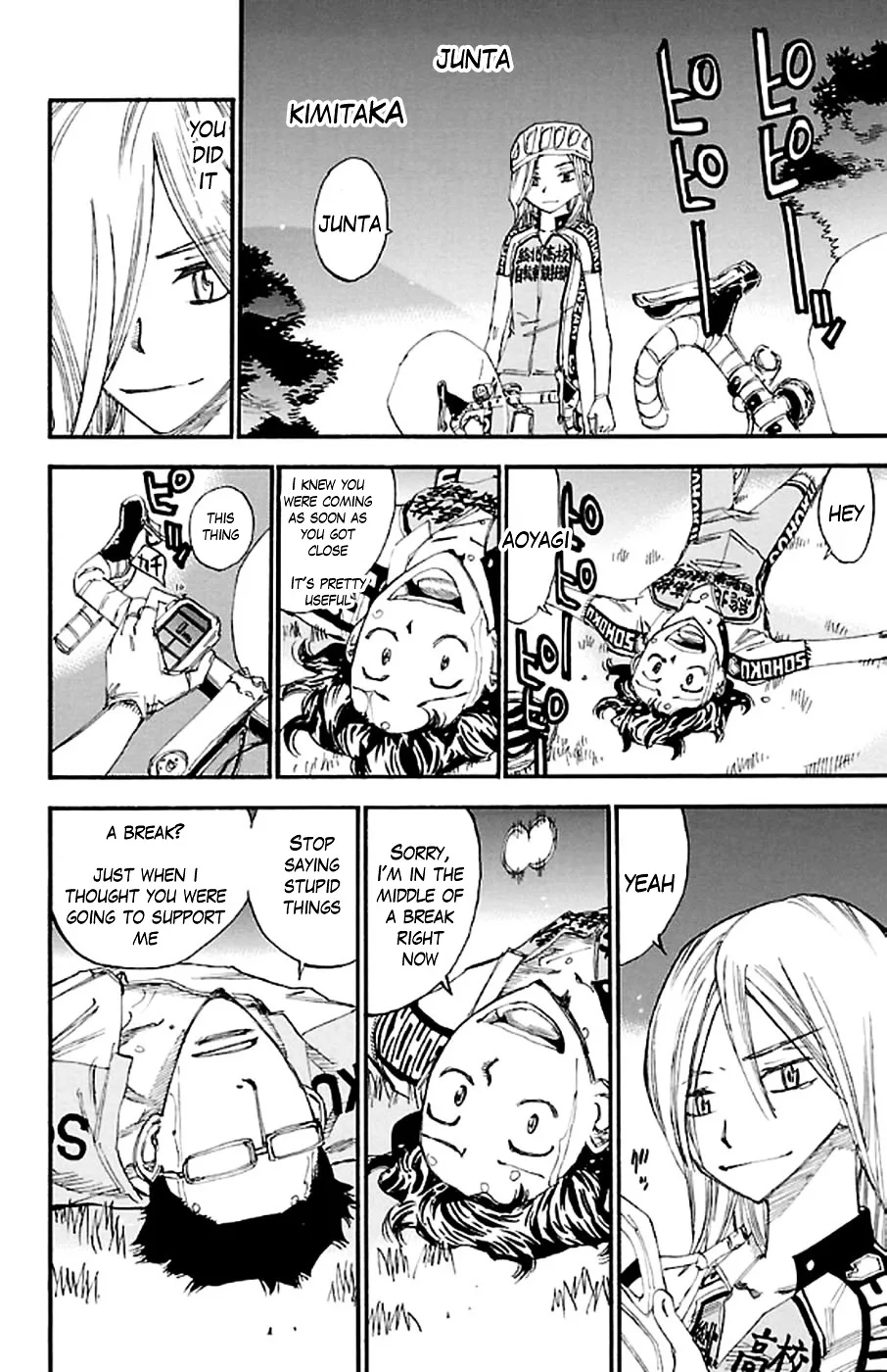 Yowamushi Pedal Zinmanga X Chapter 291.1 Page 8