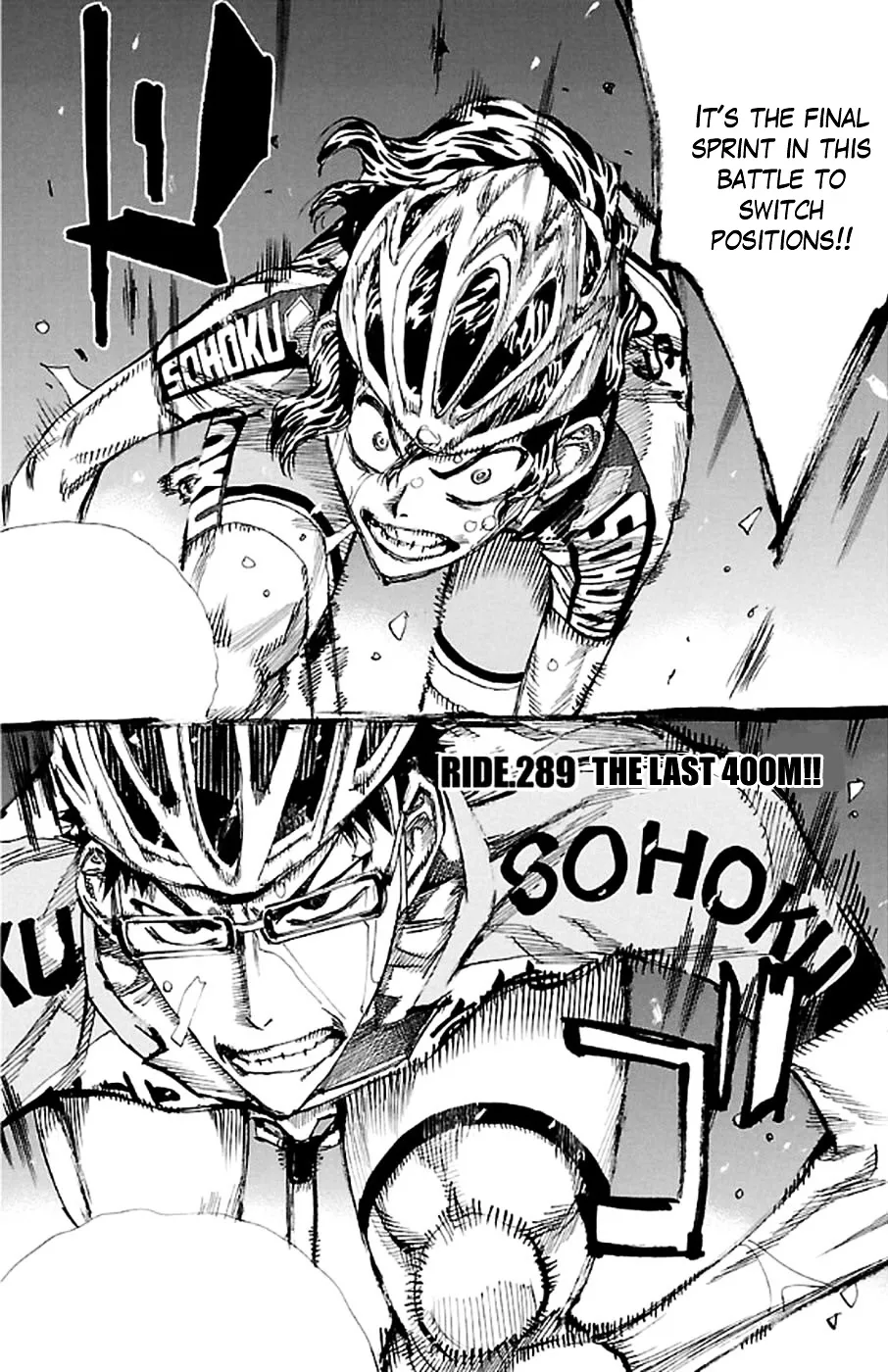 Yowamushi Pedal Zinmanga X Chapter 289 Page 1