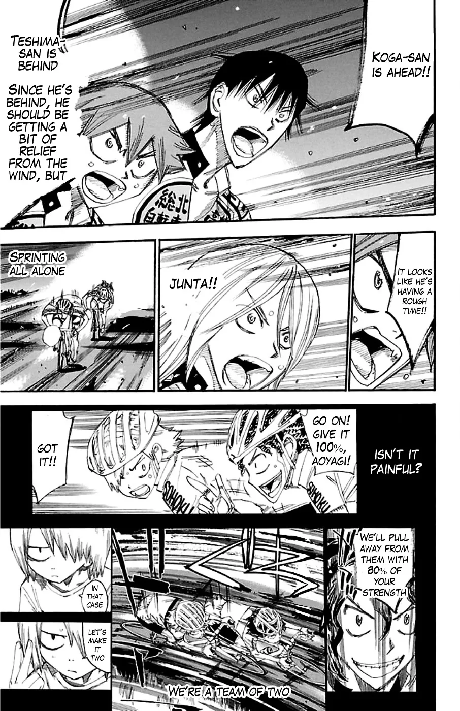 Yowamushi Pedal Zinmanga X Chapter 289 Page 4