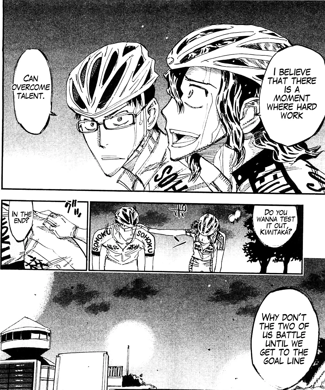 Yowamushi Pedal Zinmanga X Chapter 287 Page 33