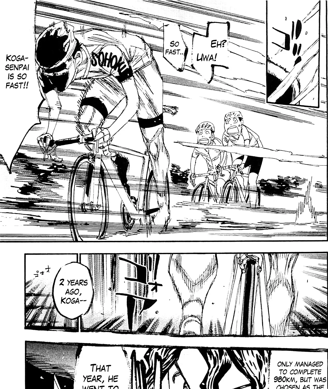 Yowamushi Pedal Zinmanga X Chapter 282 Page 35