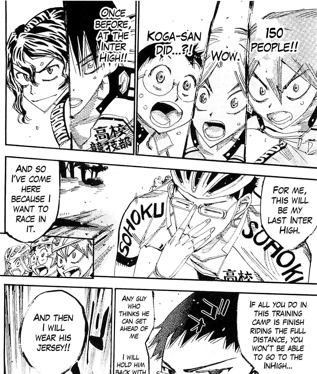 Yowamushi Pedal Zinmanga X Chapter 282 Page 45