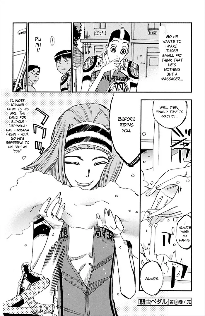 Yowamushi Pedal Zinmanga X Chapter 278 Page 18