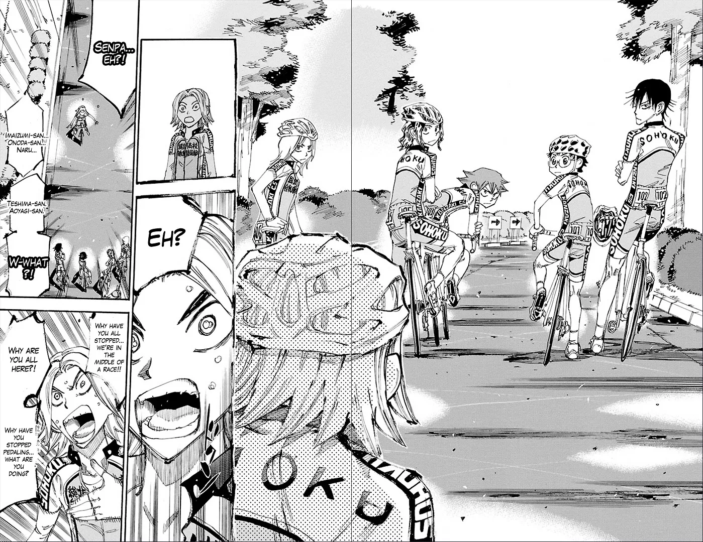 Yowamushi Pedal Zinmanga X Chapter 276 Page 9