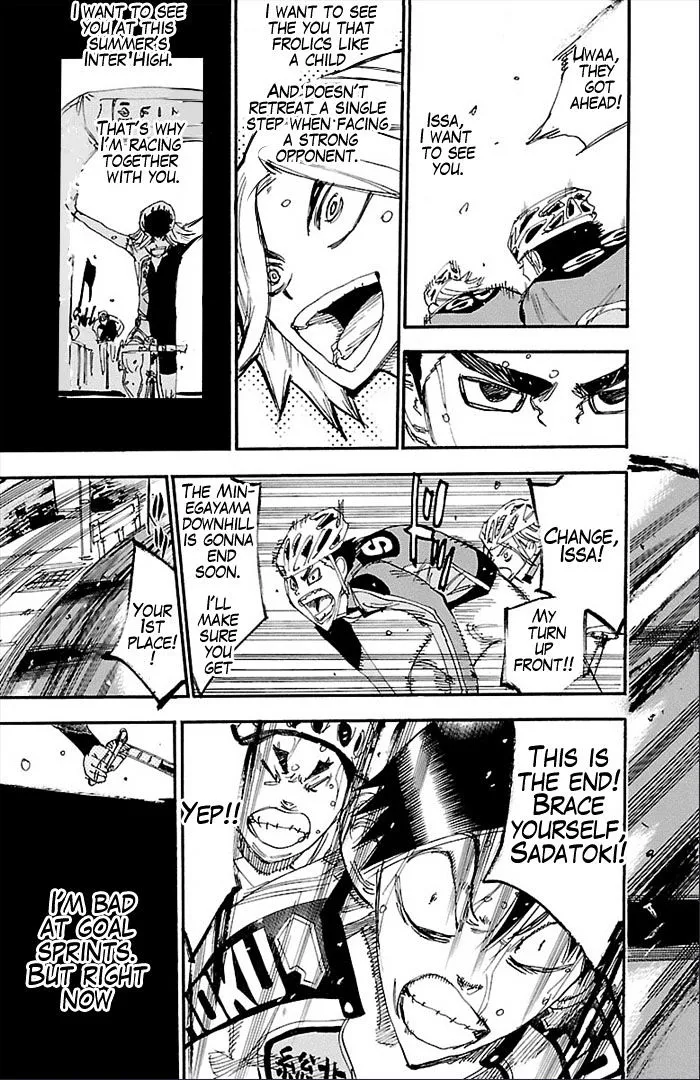 Yowamushi Pedal Zinmanga X Chapter 271 Page 19