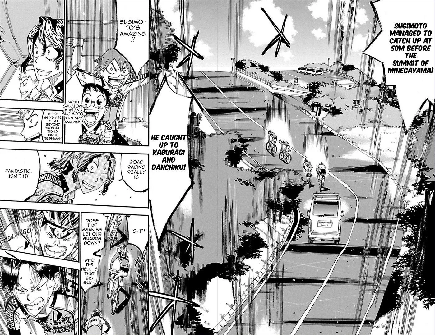 Yowamushi Pedal Zinmanga X Chapter 270 Page 19