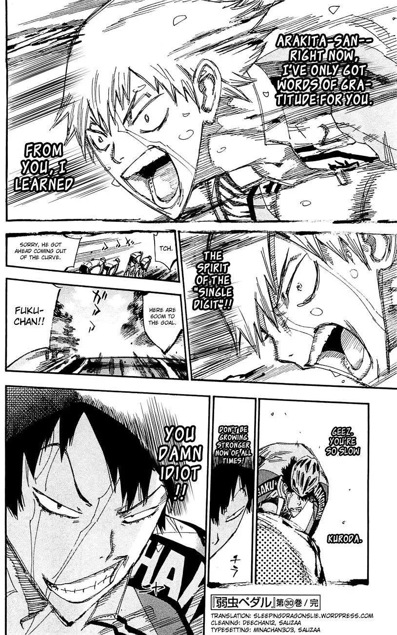 Yowamushi Pedal Zinmanga X Chapter 260 Page 28