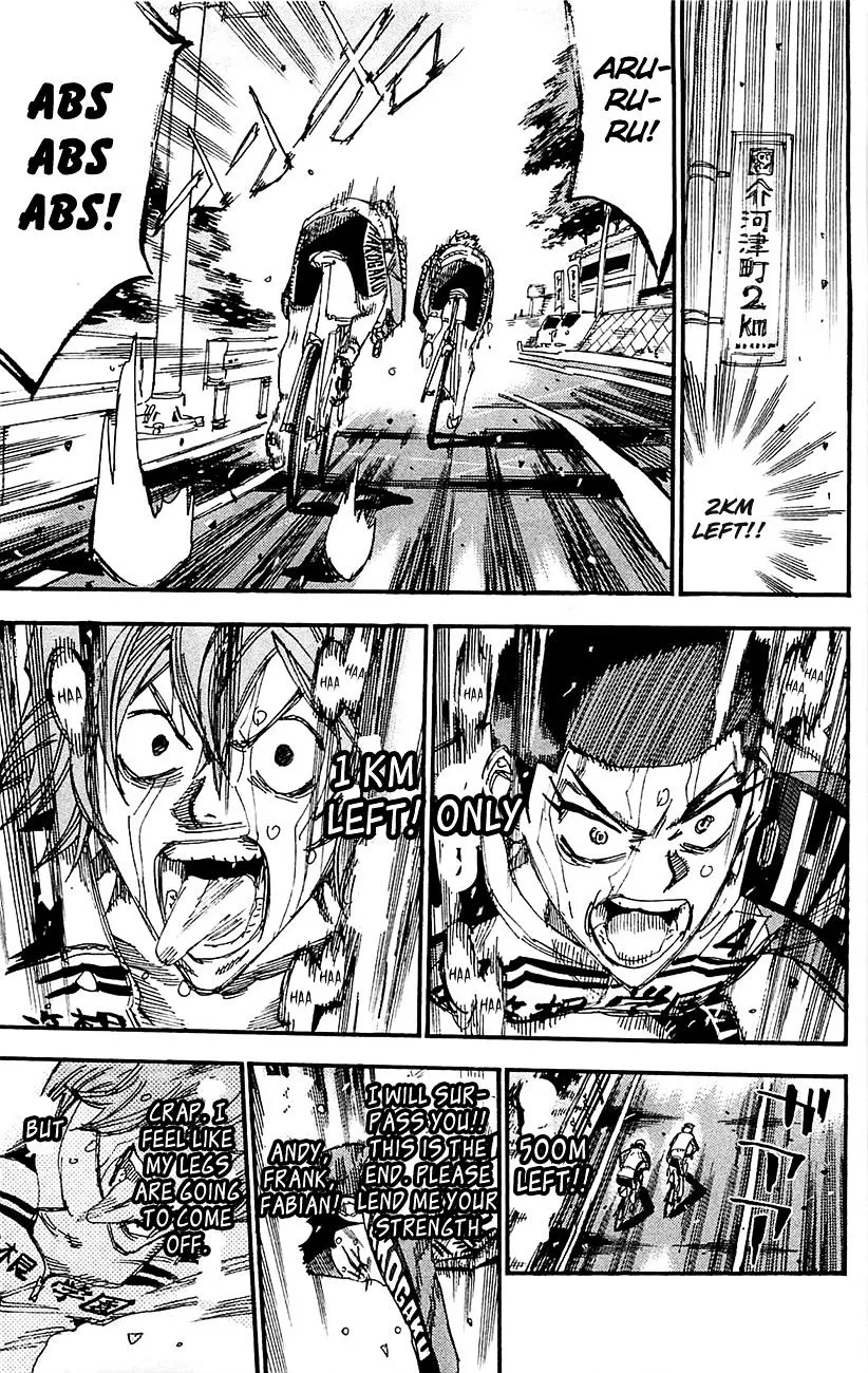 Yowamushi Pedal Zinmanga X Chapter 258 Page 16