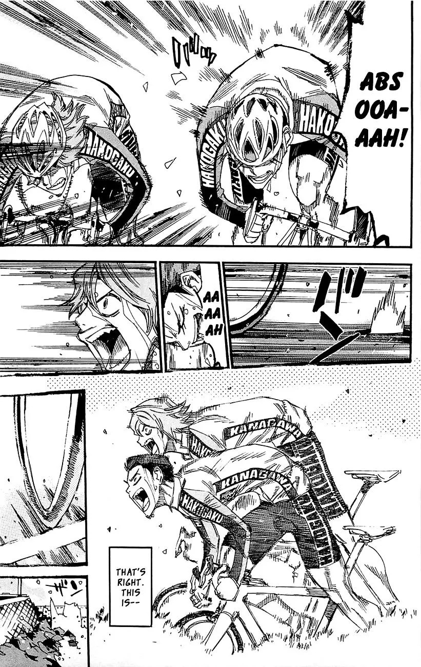 Yowamushi Pedal Zinmanga X Chapter 258 Page 18