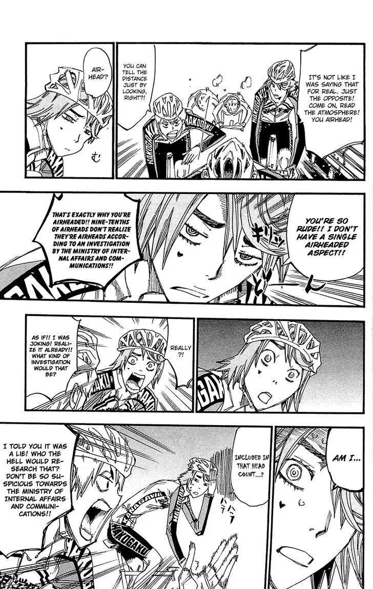 Yowamushi Pedal Zinmanga X Chapter 257 Page 8