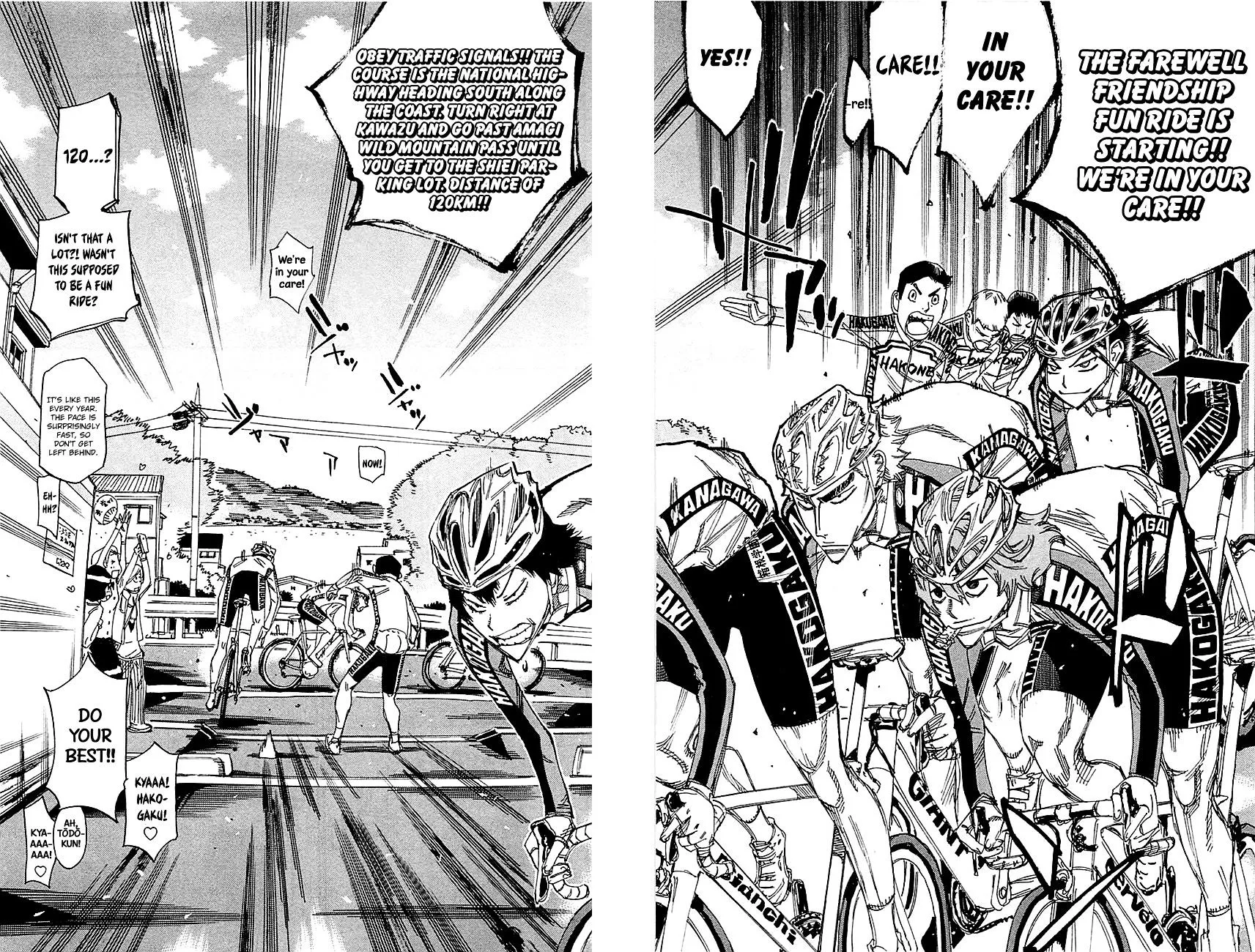Yowamushi Pedal Zinmanga X Chapter 256 Page 3