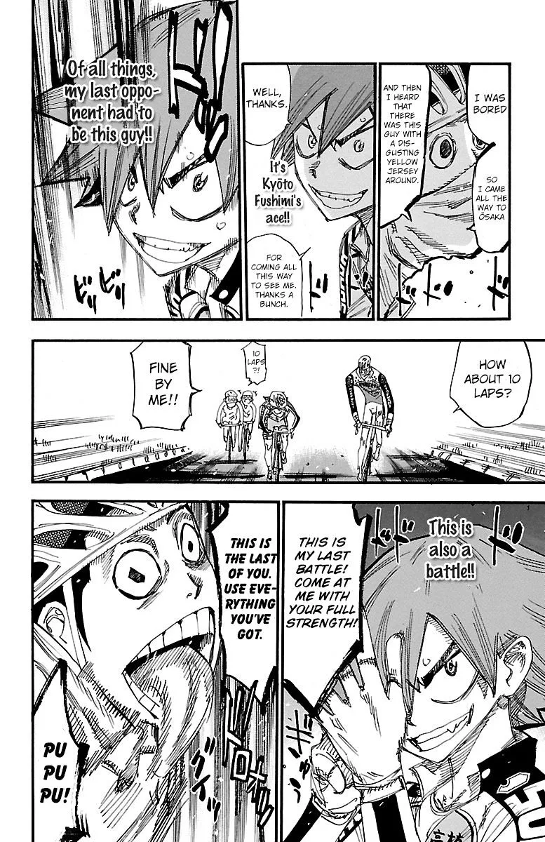Yowamushi Pedal Zinmanga X Chapter 251 Page 16