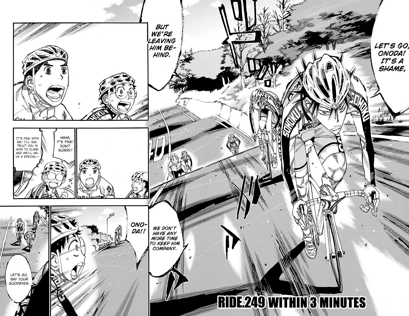 Yowamushi Pedal Zinmanga X Chapter 249 Page 4