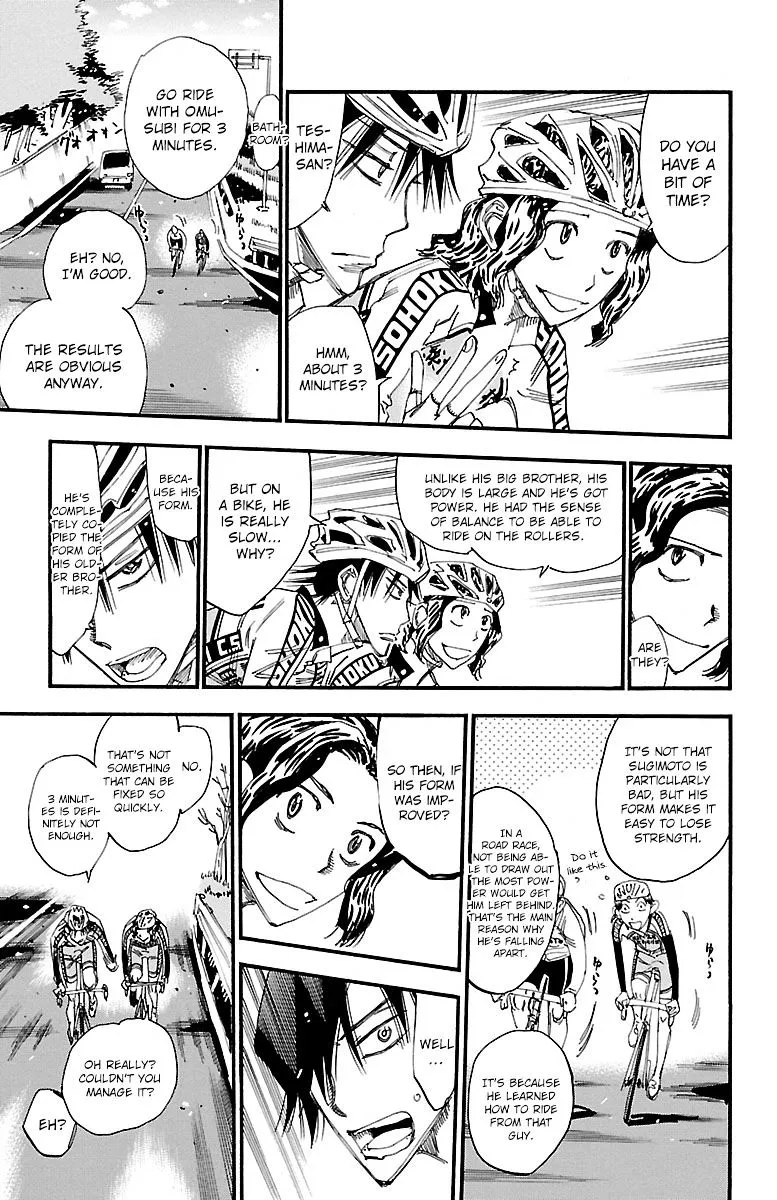 Yowamushi Pedal Zinmanga X Chapter 249 Page 8