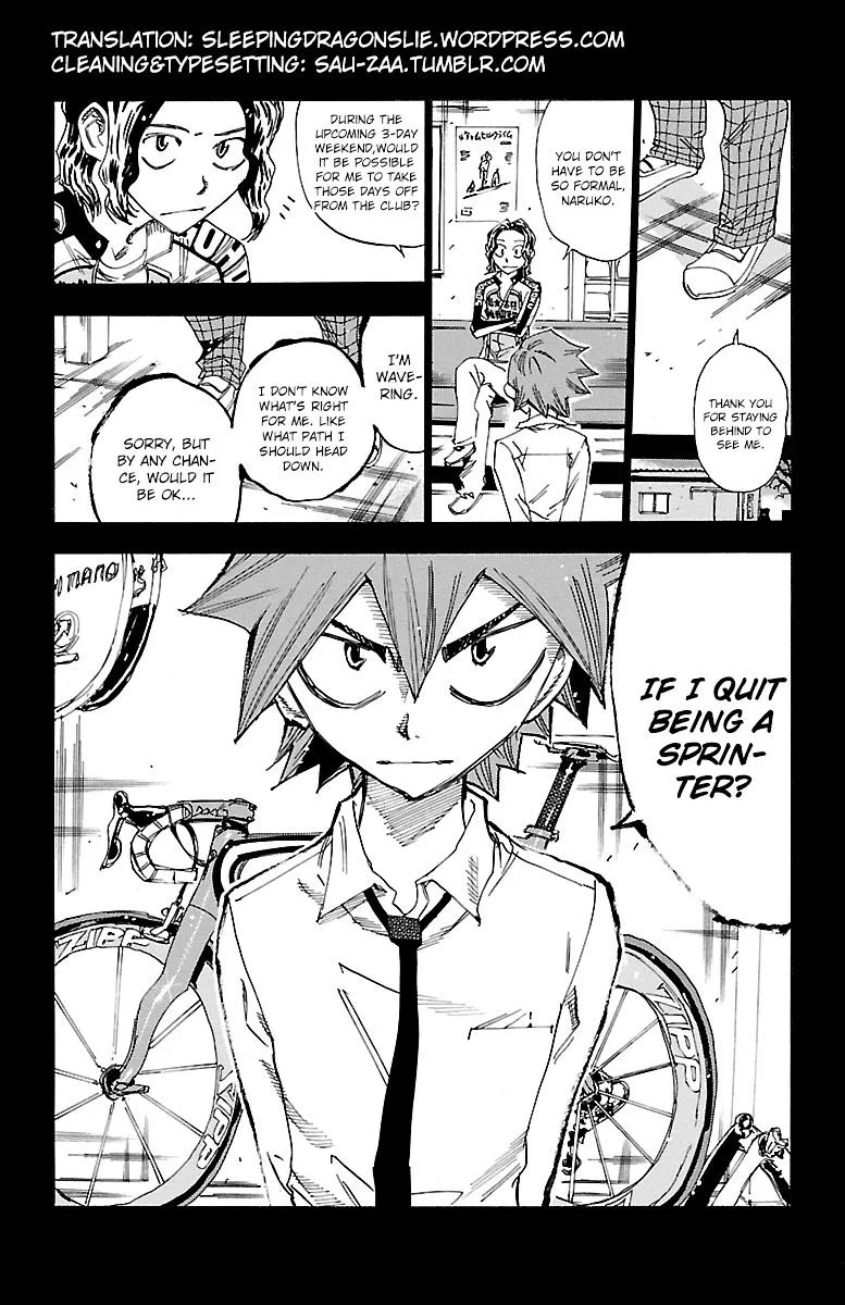 Yowamushi Pedal Zinmanga X Chapter 249 Page 18