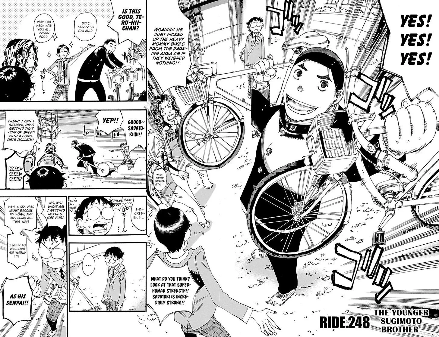 Yowamushi Pedal Zinmanga X Chapter 248 Page 2