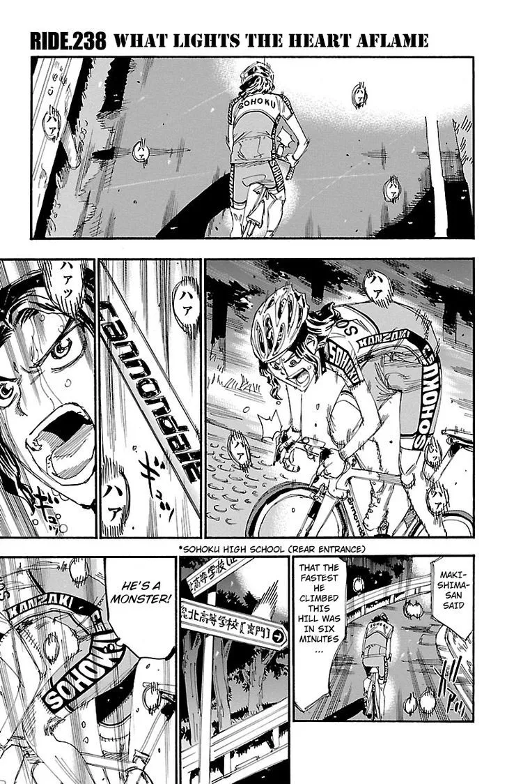 Yowamushi Pedal Zinmanga X Chapter 238 Page 1