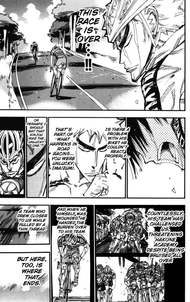 Yowamushi Pedal Zinmanga X Chapter 216 Page 7