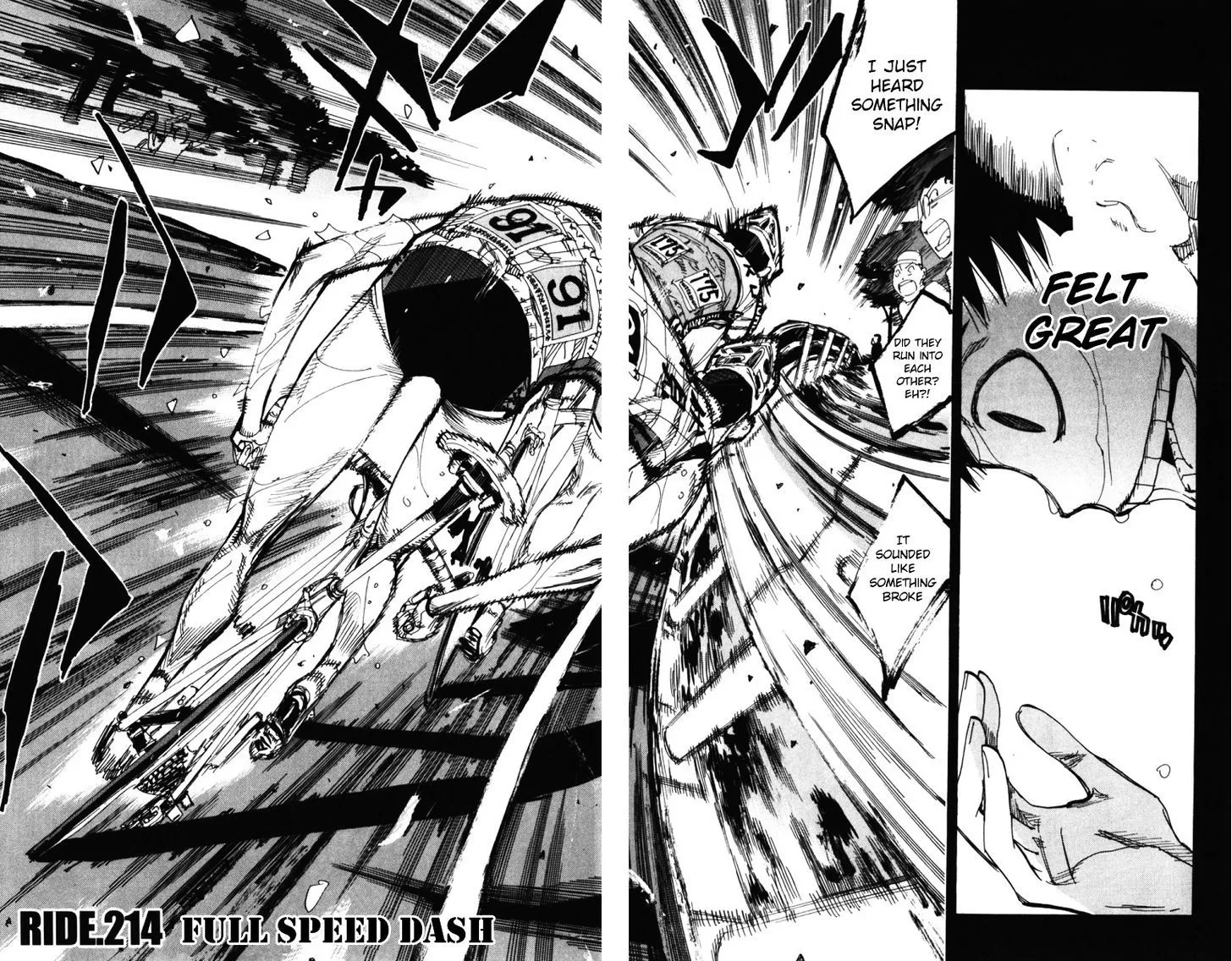Yowamushi Pedal Zinmanga X Chapter 214 Page 2
