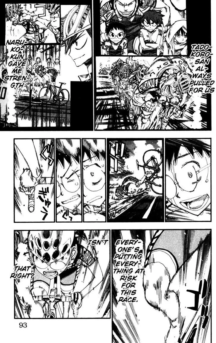 Yowamushi Pedal Zinmanga X Chapter 204 Page 8