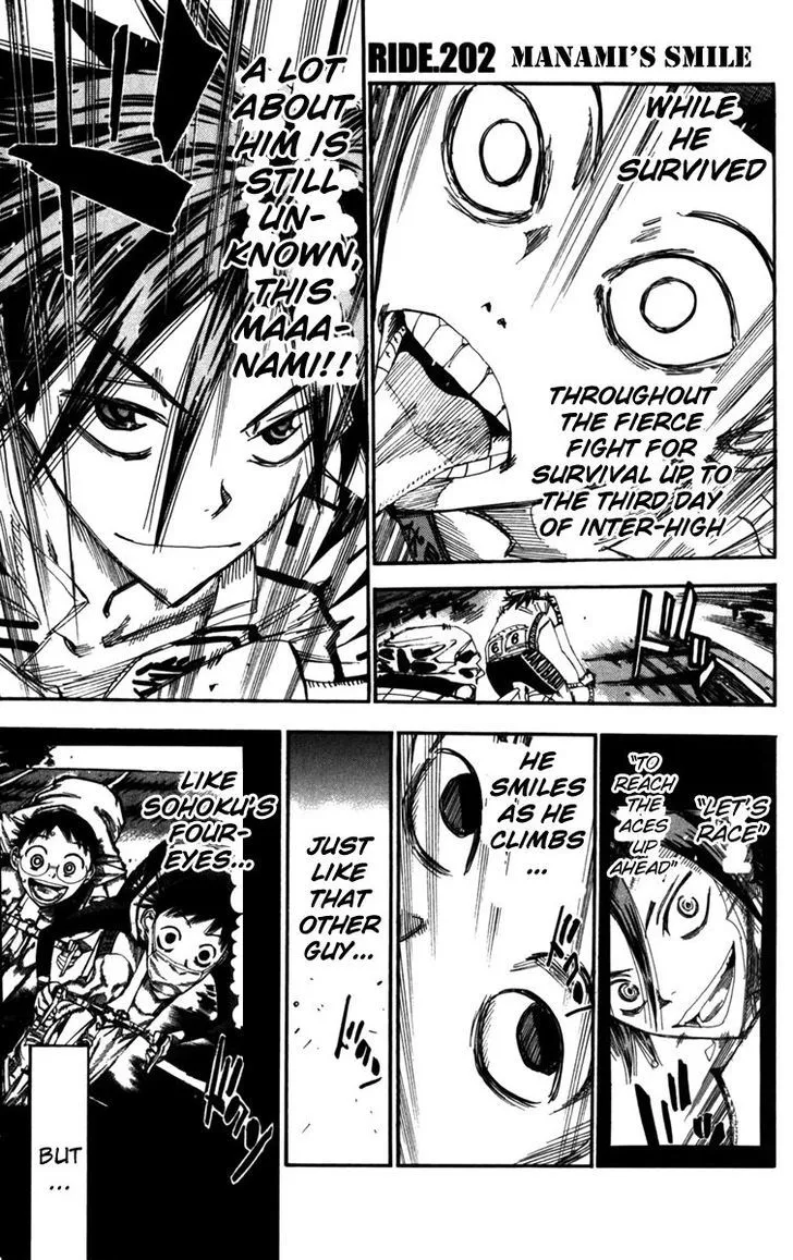 Yowamushi Pedal Zinmanga X Chapter 202 Page 1