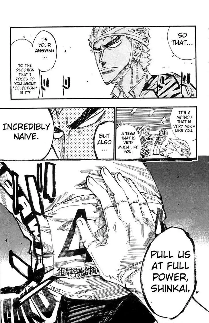 Yowamushi Pedal Zinmanga X Chapter 186 Page 14