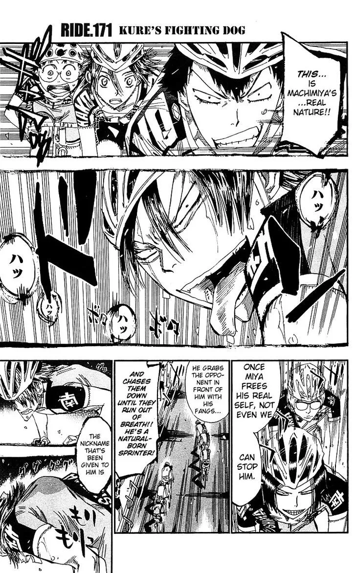 Yowamushi Pedal Zinmanga X Chapter 171 Page 1