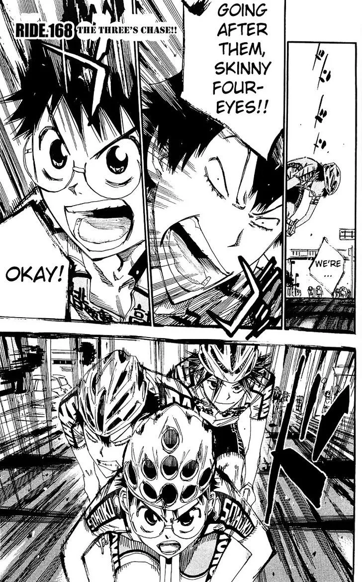 Yowamushi Pedal Zinmanga X Chapter 168 Page 1