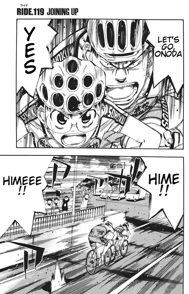 Yowamushi Pedal Zinmanga X Chapter 119 Page 1