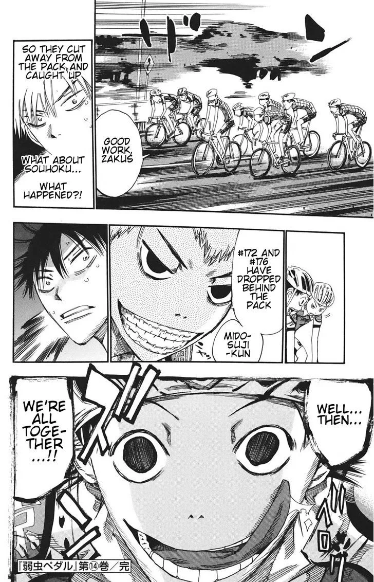 Yowamushi Pedal Zinmanga X Chapter 119 Page 17