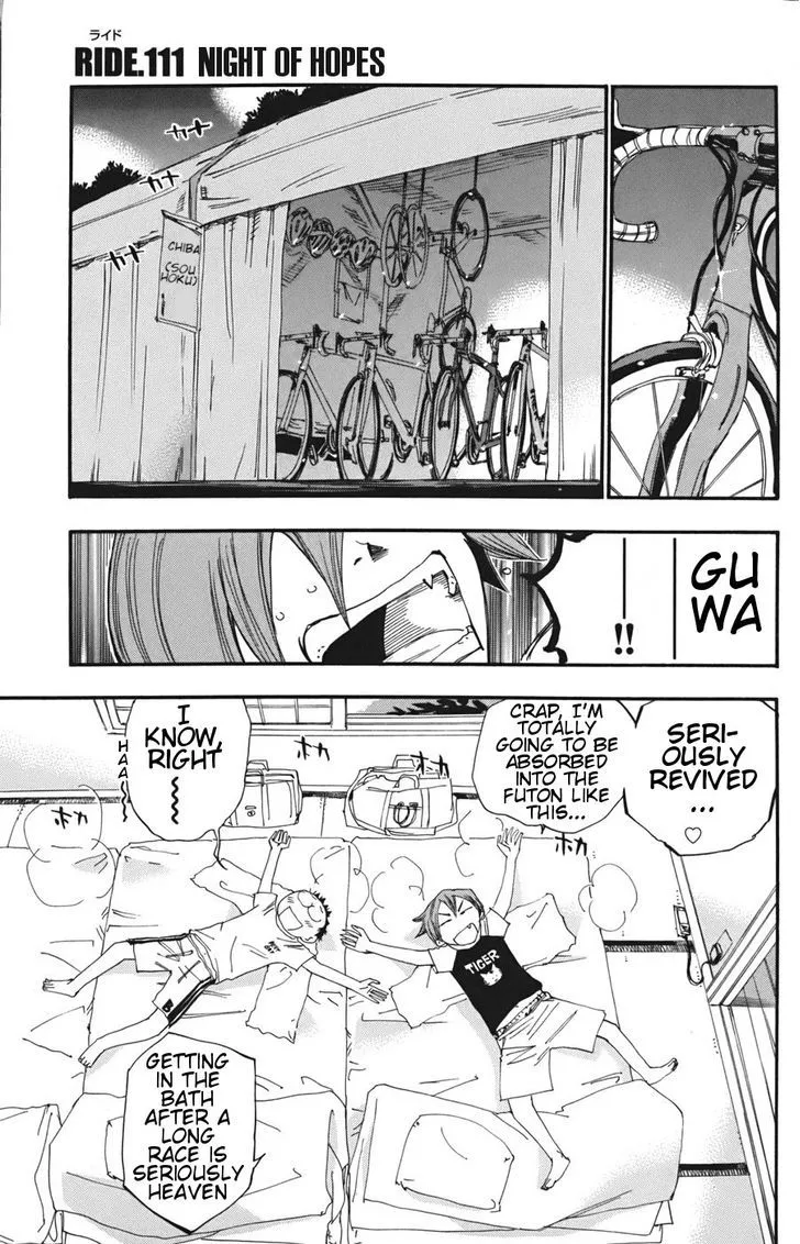 Yowamushi Pedal Zinmanga X Chapter 111 Page 1