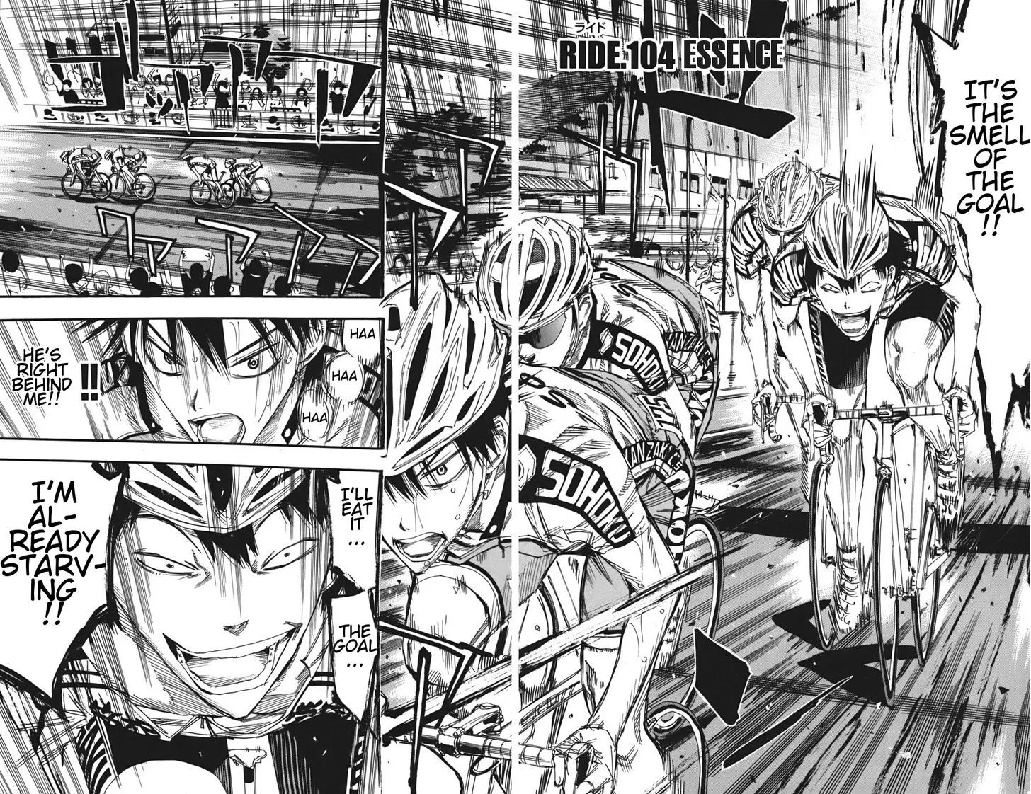 Yowamushi Pedal Zinmanga X Chapter 104 Page 9