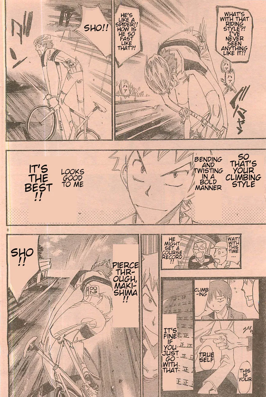 Yowamushi Pedal Zinmanga X Chapter 103.4 Page 7