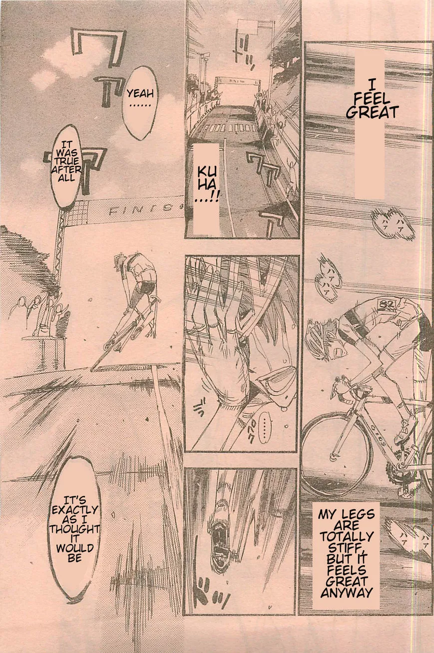 Yowamushi Pedal Zinmanga X Chapter 103.4 Page 8