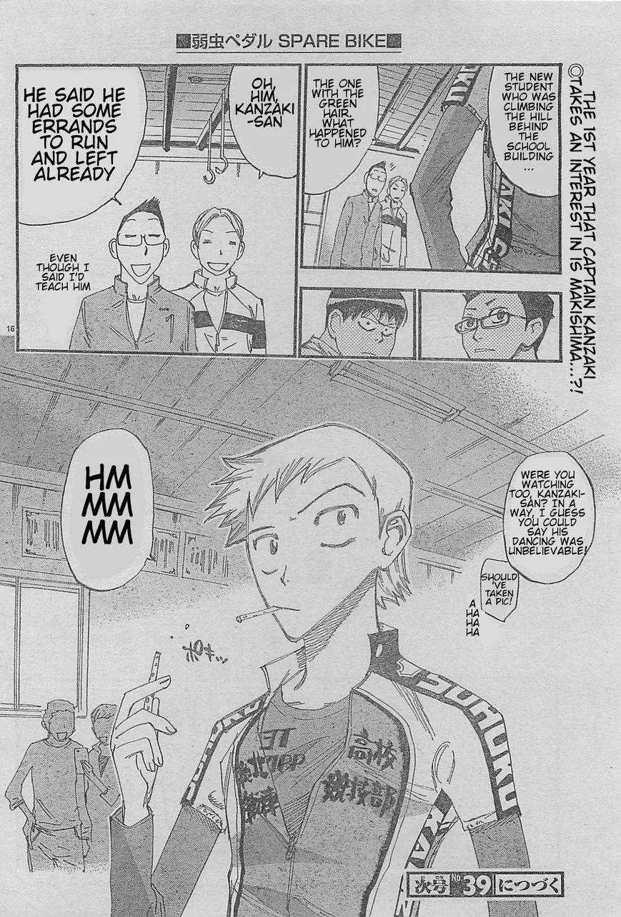 Yowamushi Pedal Zinmanga X Chapter 103.1 Page 23
