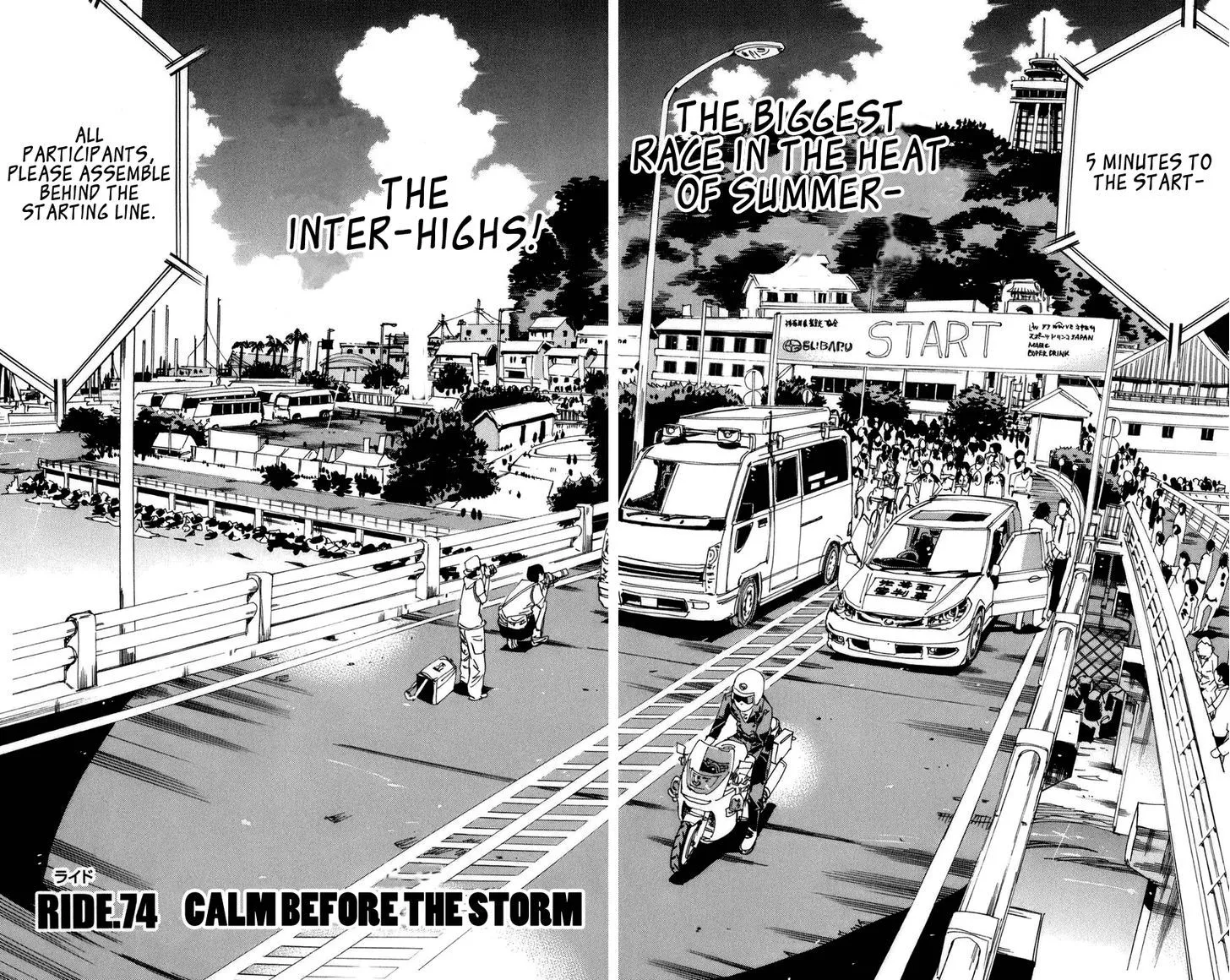 Yowamushi Pedal Zinmanga X Chapter 74 Page 4