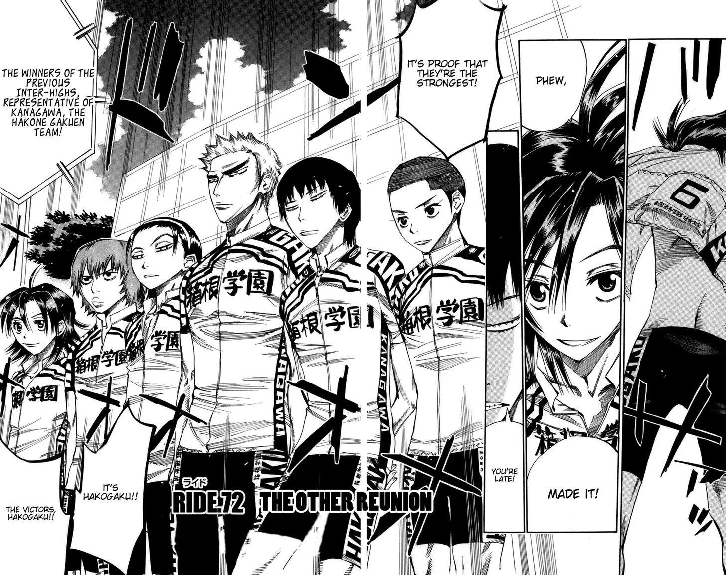 Yowamushi Pedal Zinmanga X Chapter 72 Page 2
