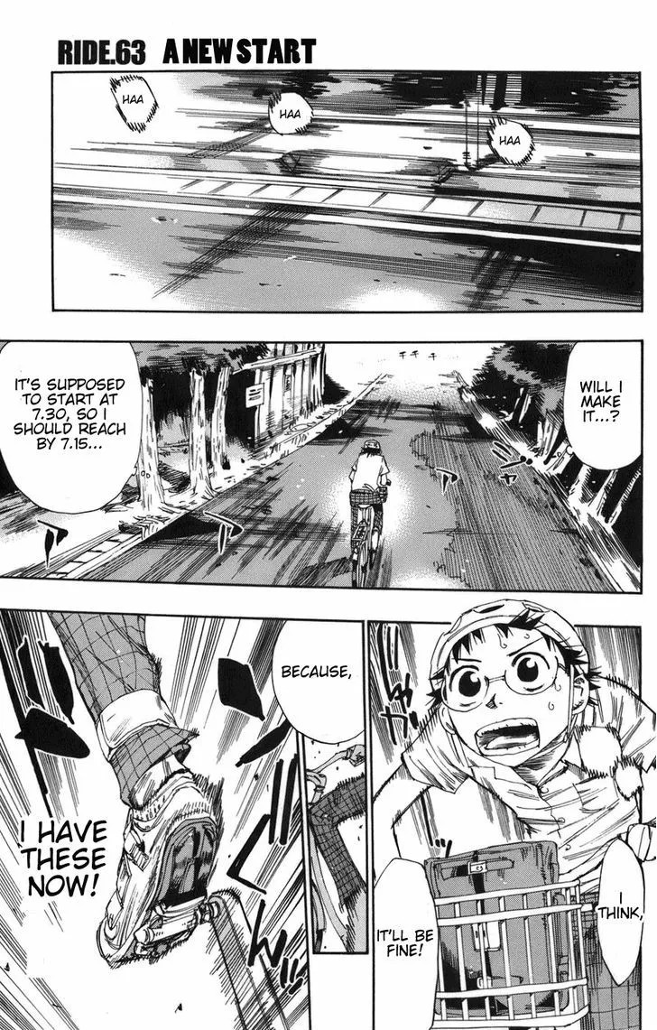 Yowamushi Pedal Zinmanga X Chapter 63 Page 1
